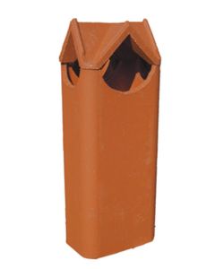 Dry Top 8 x 12 1402 Clay Chimney Pot