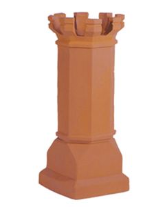 Estate Magnum E Tall Crown 1477TC Clay Chimney Pot