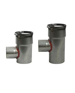 304 Fixed Pellet Tee