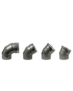 316 Adjustable Flexible Liner Elbow