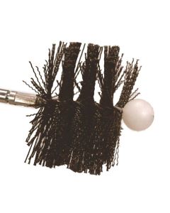 Round Pellet Stove Brush